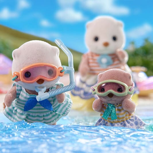 Sylvanian Families Les sœurs Loutre de mer