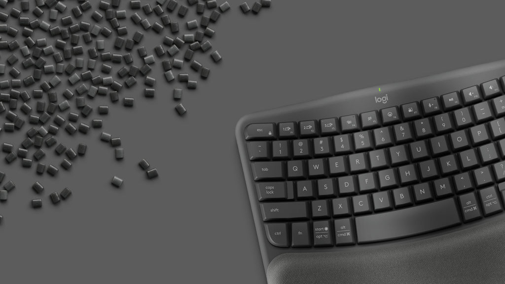 Logitech 920-012298 teclado Oficina RF Wireless + Bluetooth QWERTY Nórdico Grafito