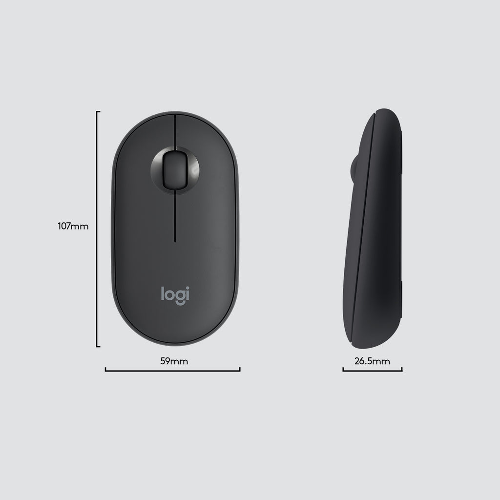 Logitech Slim Wireless Combo MK470 Ensemble Clavier et Souris Sans Fil US International