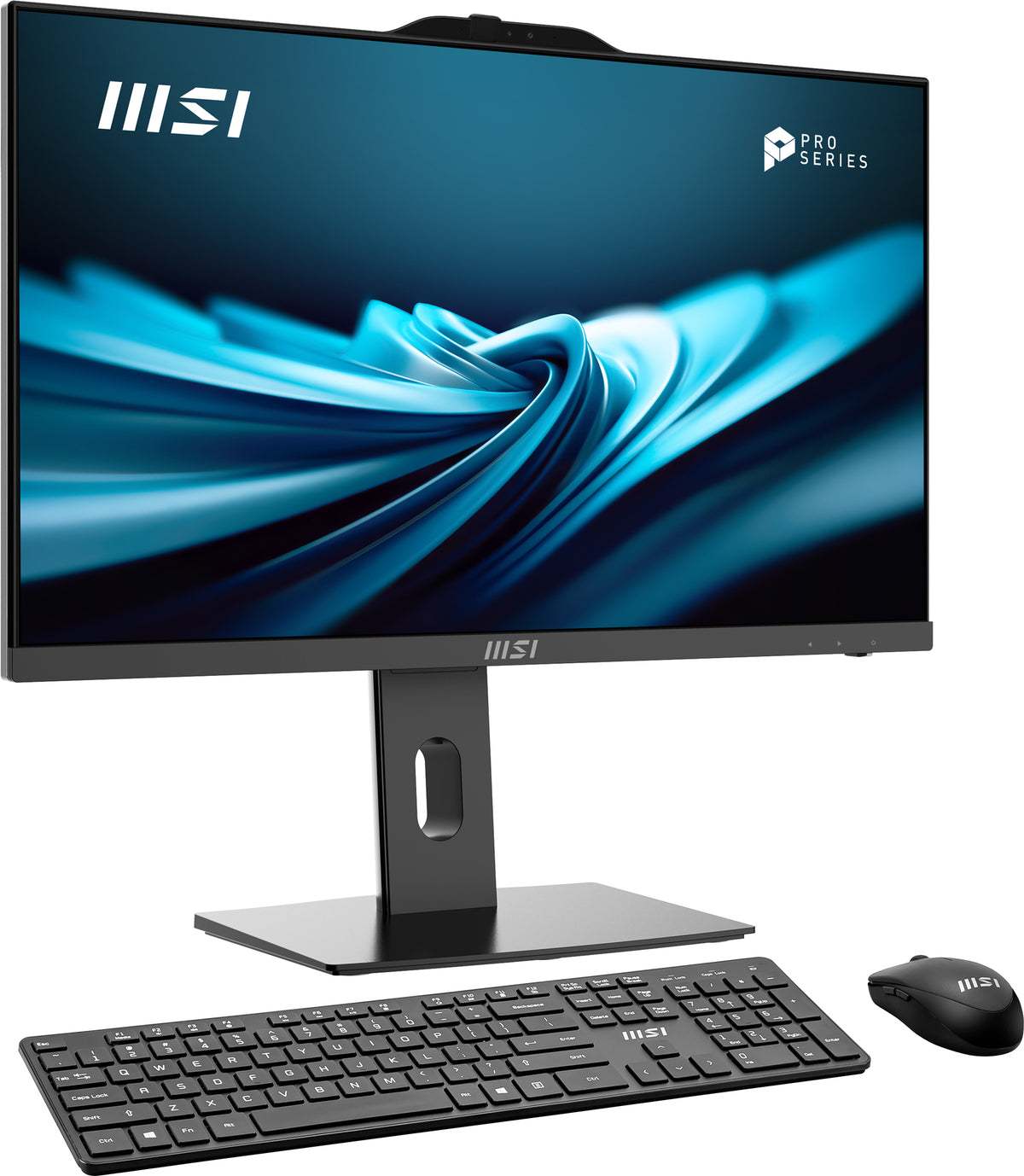 N--MSI PRO AP242P 14M-1096XEU Intel Core i7-14700 23.8inch FHD 16GB 1TB SSD WiFi+BT Keyboard+Mouse NOOS 3Y Black
