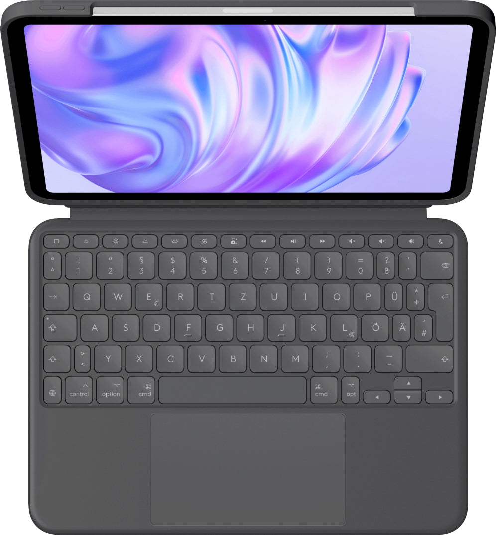 Logitech Combo Touch Clavier et Étui Folio, Allemand, Filaire