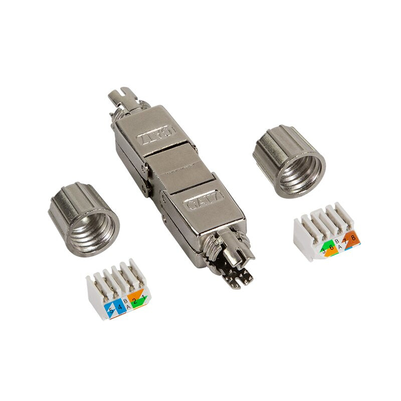 LogiLink MP0057 Connecteur de Fils Cat.6A, Cat.7, Cat.7A Métallique