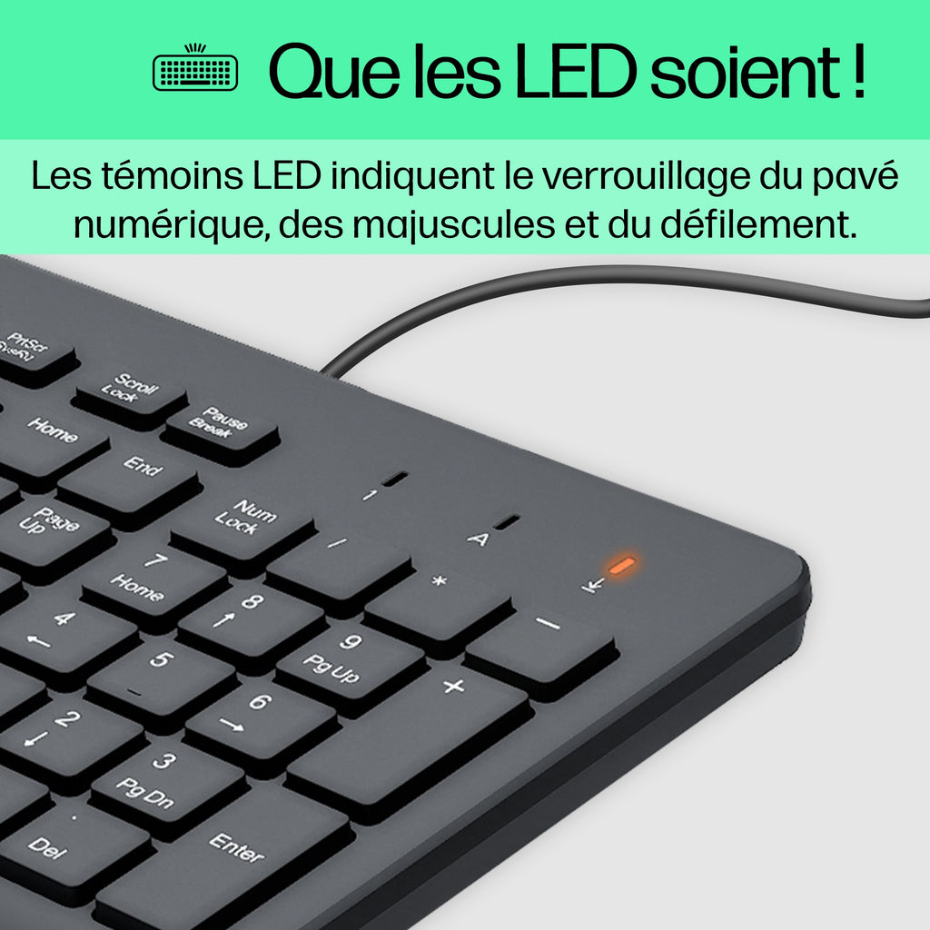 HP Clavier filaire 150