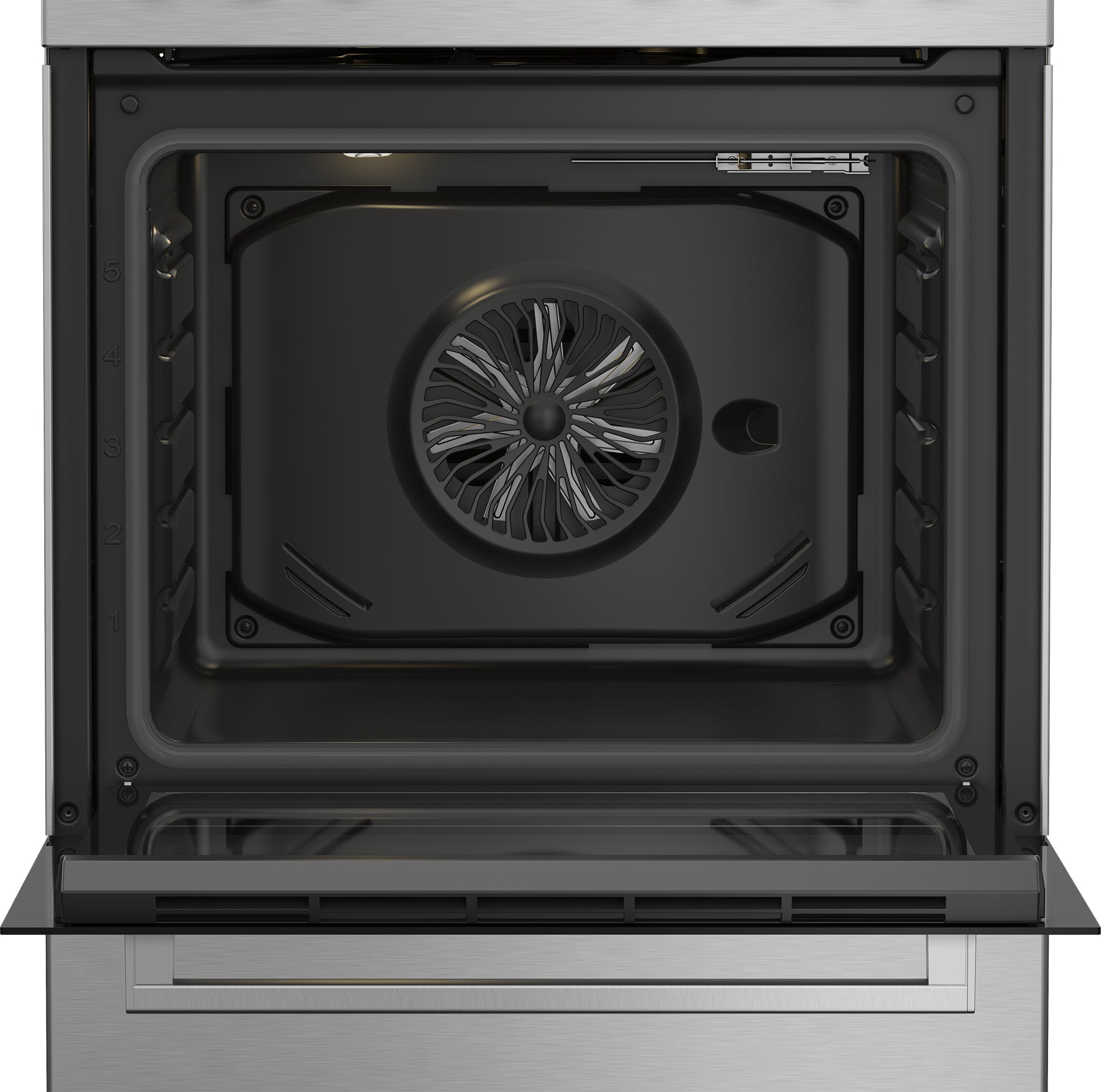 Beko FBE62130GXDN four et cuisinière Electrique Gaz Noir