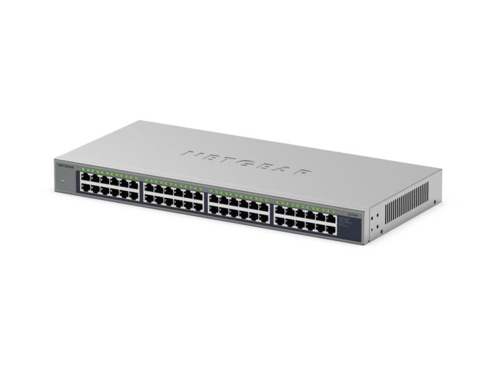 NETGEAR GS748 Non-géré Gigabit Ethernet (10/100/1000) Gris - vue 2