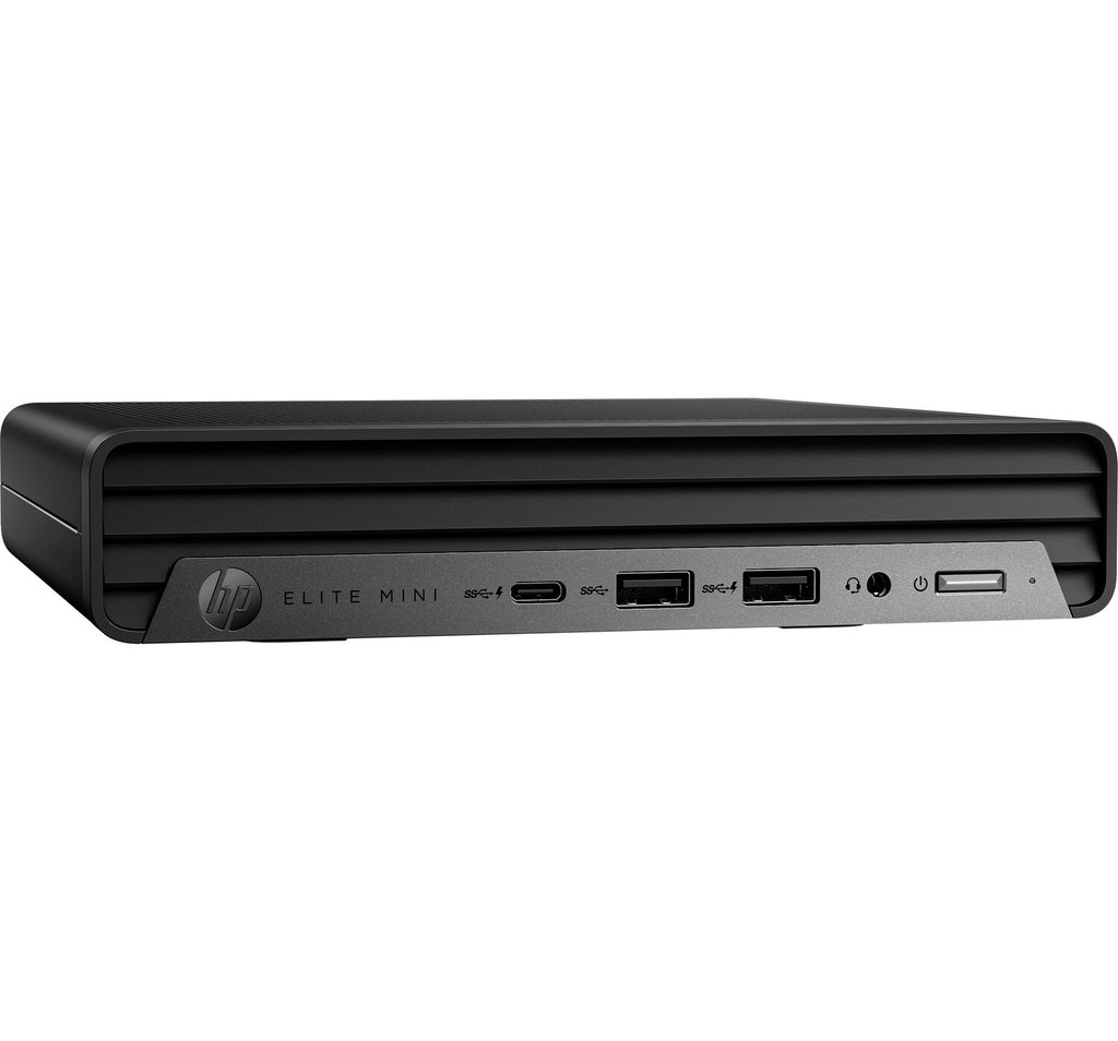 T1A HP Elite Mini 800 G9 Refurbished Intel® Core™ i5 i5-12500T 16 Go DDR5-SDRAM 512 Go SSD Windows 11 Pro Mini PC Noir