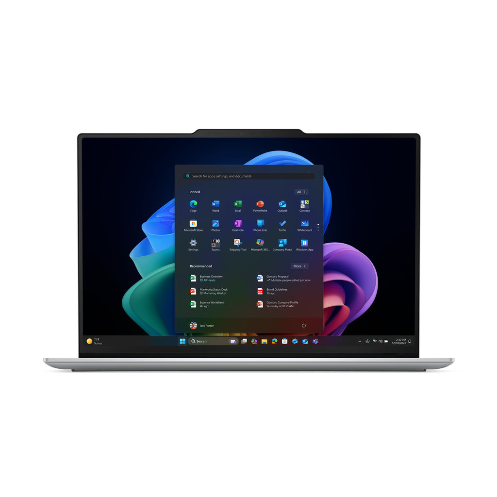 Lenovo ThinkPad X9-14 Gen 1 Aura Edition Copilot+ PC Intel Core Ultra 7 258V Ordinateur portable 35,6 cm (14") Écran tactile 2.8K 32 Go LPDDR5x-SDRAM 1 To SSD Wi-Fi 7 (802.11be) Windows 11 Pro Allemand Blanc