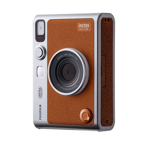 Fujifilm Instax Mini Evo 1/5" 2560 x 1920 pixels CMOS Marron, Argent