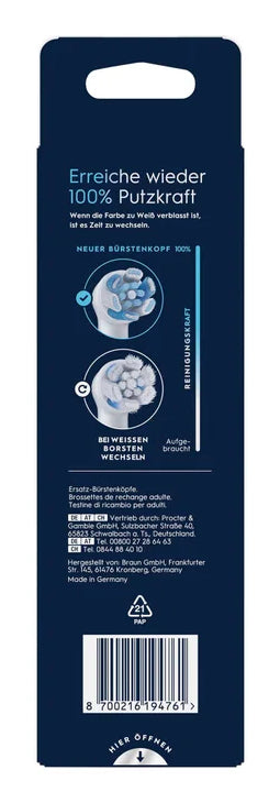Oral-B Oral-B iO Ultimative Reinigung 6 pièce(s) Blanc