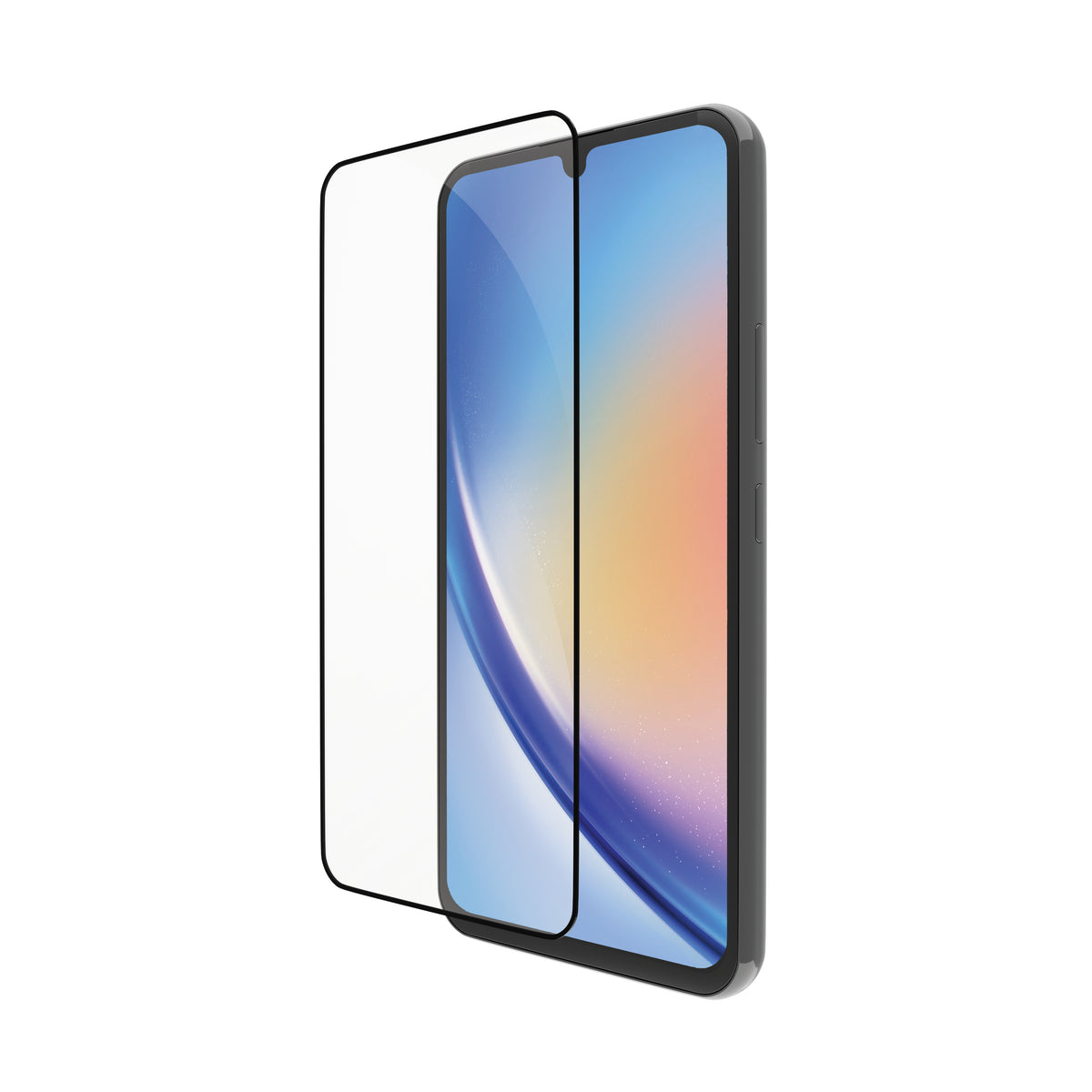 Protection d'écran Eco-Shield Transparente pour Galaxy A34, Anti-bactérienne, 1 pièce