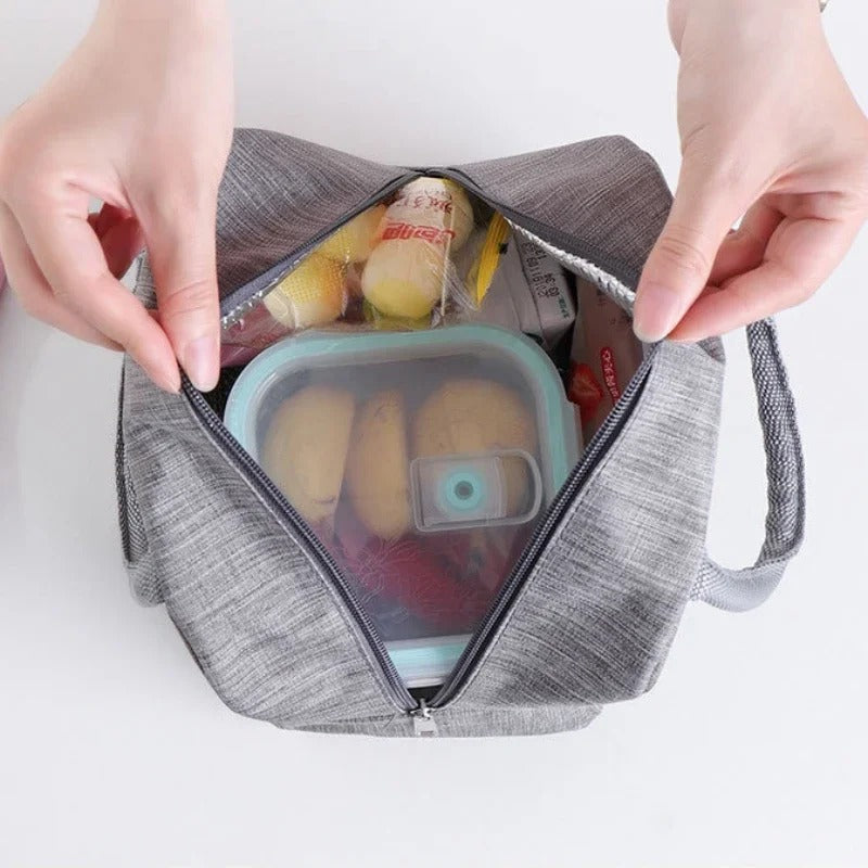 TORBA TERMICZNA ŚNIADANIOWA IZOLACYJNA NA JEDZENIE PIKNIK PLAŻĘ LUNCH BOX