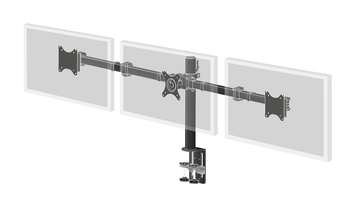 iiyama Desk Mount Support Bureau pour Écran 68,6 cm (27") Noir