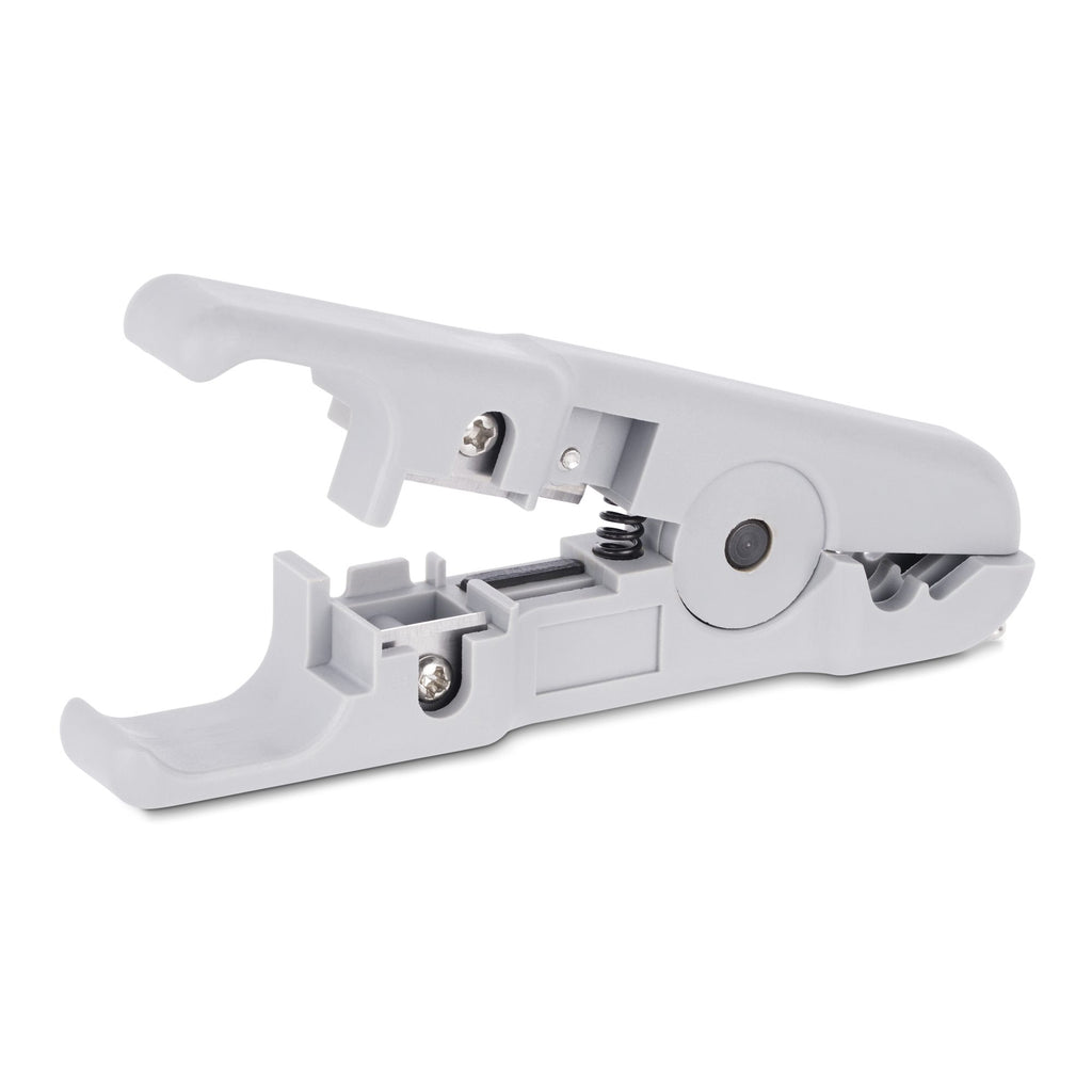 StarTech.com Pince à Dénuder et à Couper les Câbles Réseau, Pince à Dénuder Professionnelle pour Câbles UTP/FTP/STP/Coax, Dénudeur pour Câbles Réseau, Outil Rotatif pour Dénuder et Couper les Câbles