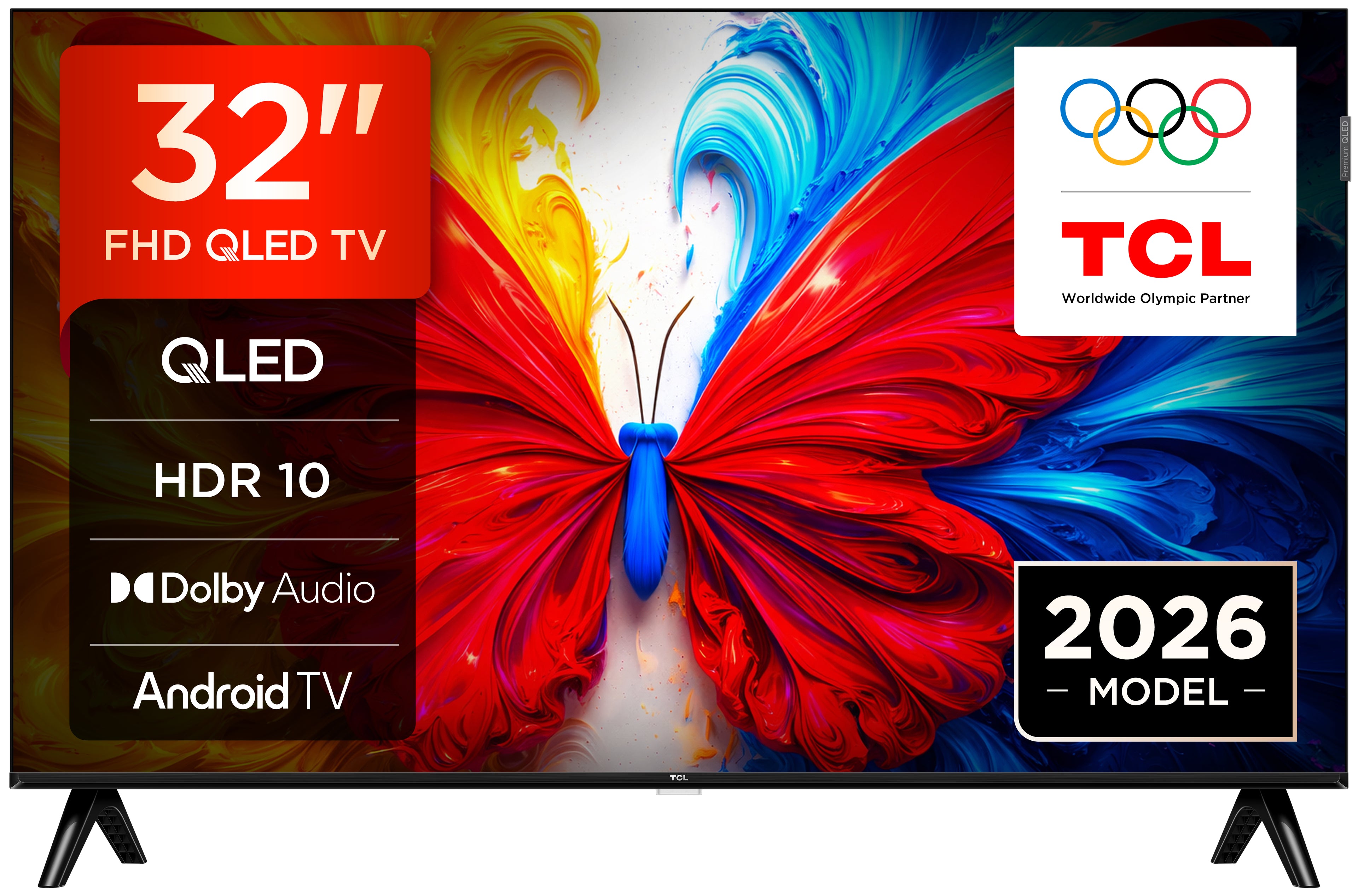 TCL S5L 32S5L TV 81,3 cm (32") Full HD Smart TV Wifi Noir 300 cd/m²