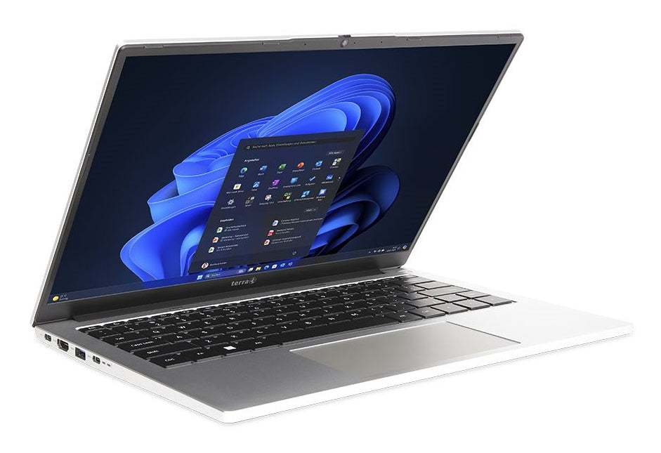 TERRA TERRA Mobile 1410R Intel® Core™ i5 i5-1334U Ordinateur portable 35,6 cm (14") WUXGA 16 Go DDR4-SDRAM 512 Go SSD Wi-Fi 6 (802.11ax) Windows 11 Pro Allemand Noir, Argent