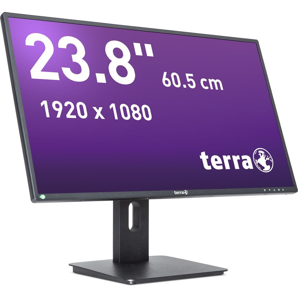 TERRA 3030250 écran plat de PC 60,5 cm (23.8") 1920 x 1080 pixels Full HD LED Noir