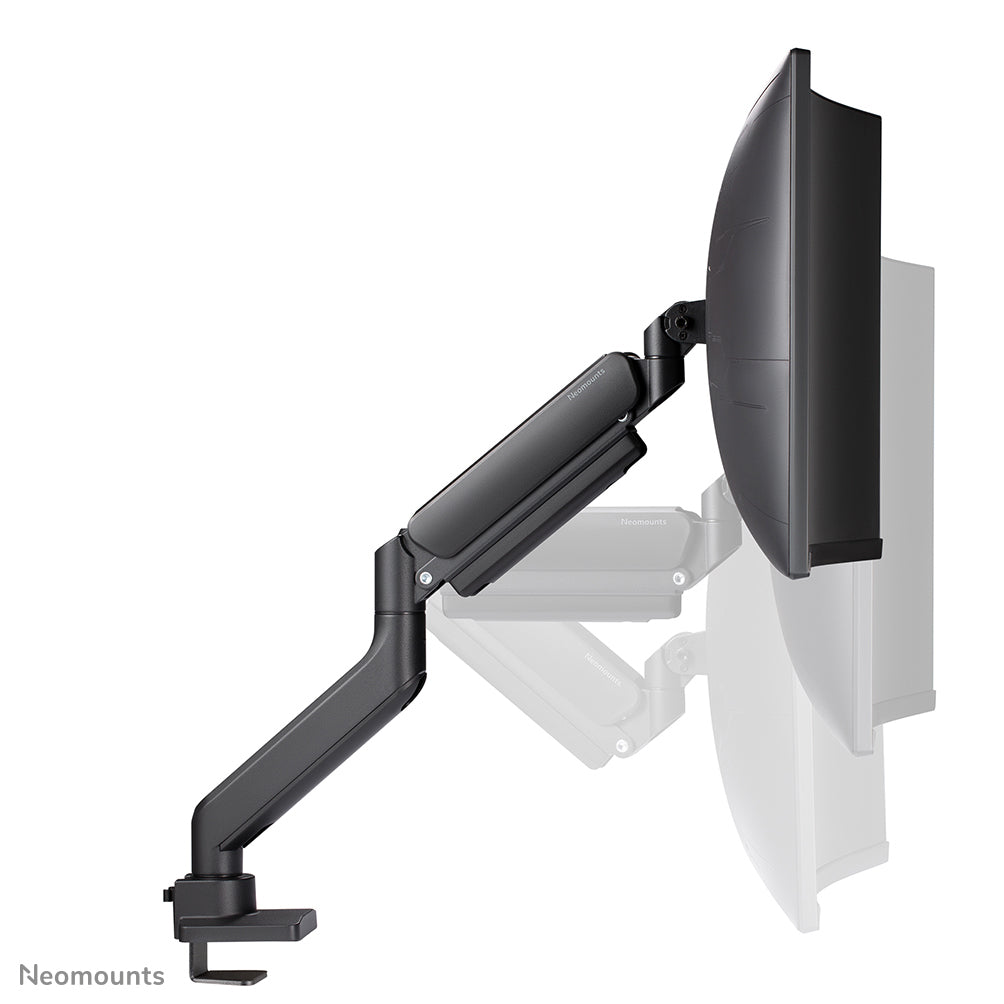 Neomounts DS70PLUS-450BL1 Support d'écran à fixer 17-49" - ressort à gaz - Topfix - arrêt 180°
