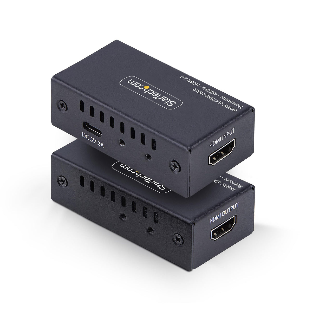 StarTech.com 4K50IC-EXTEND-HDMI Extension Audio/Vidéo Émetteur et Récepteur AV Noir