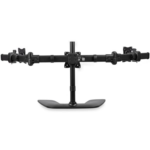 StarTech.com Support de Bureau Articulé pour Trois Écrans en Acier et Aluminium