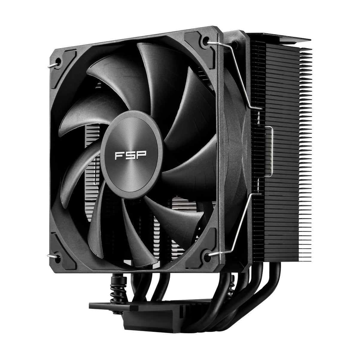 FSP NP5-B Processeur Refroidisseur d'air 12 cm Noir 1 pièce(s)