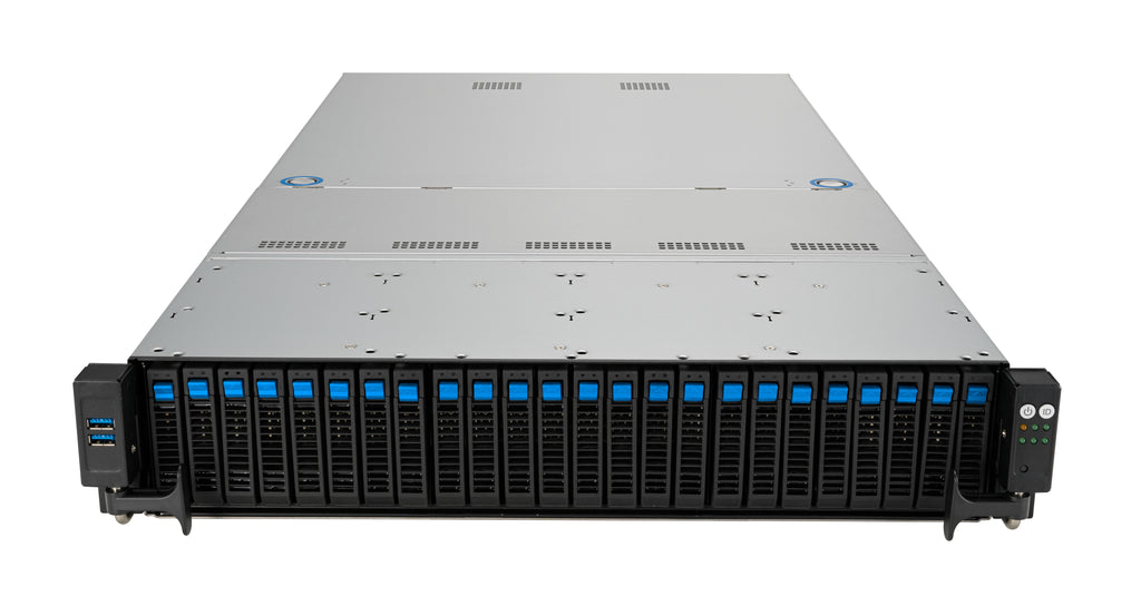 ASUS RS520A-E12-RS24U Socket SP5 Rack (2 U) Gris