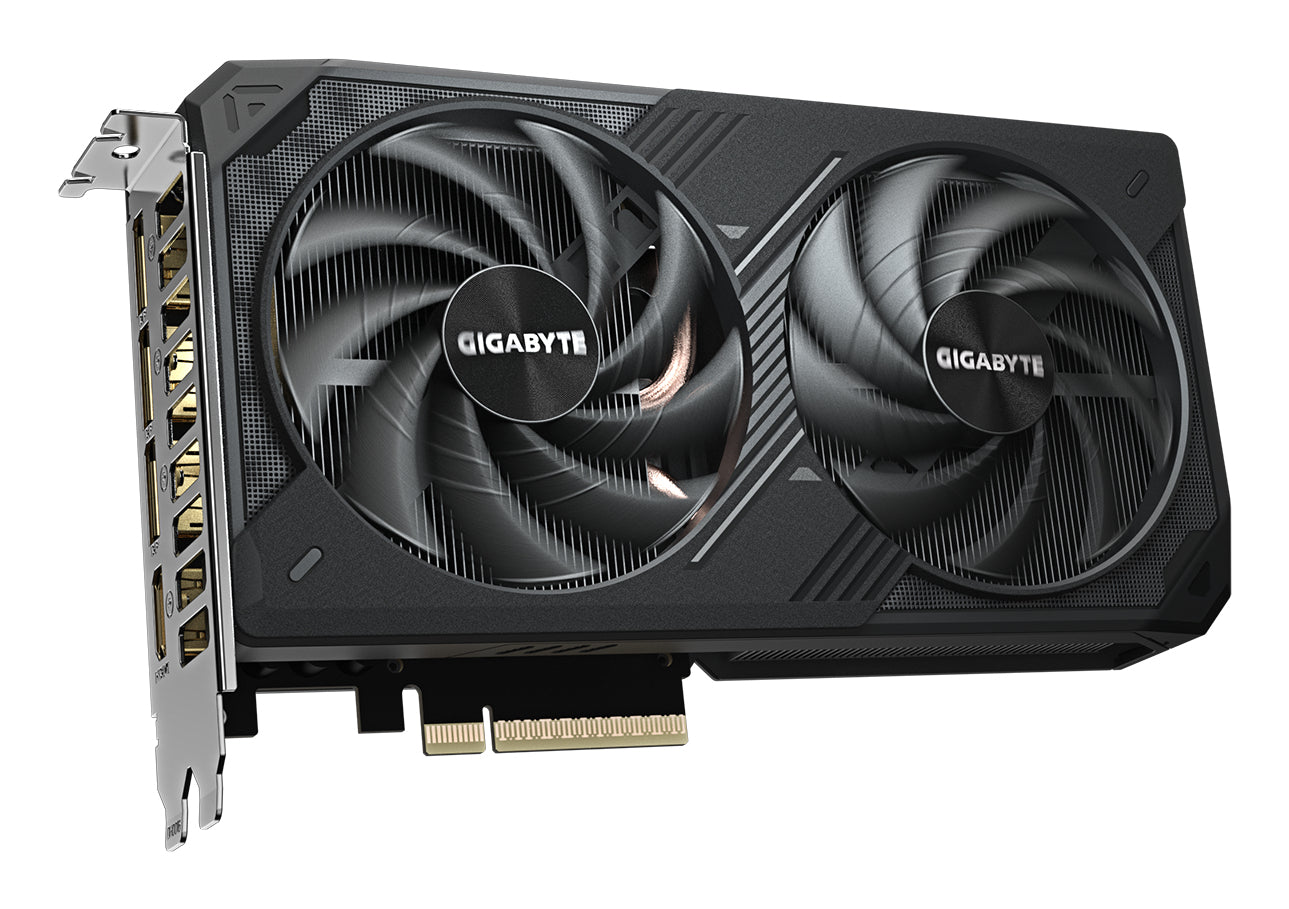 GIGABYTE GeForce RTX 5060 Ti WINDFORCE OC 8G Carte Graphique – 8 Go GDDR7, 128 bits, PCI-E 5.0, 2587 MHz Fréquence du processeur, 3 x DisplayPort, 1 x HDMI, GV-N506TWF2OC-8GD