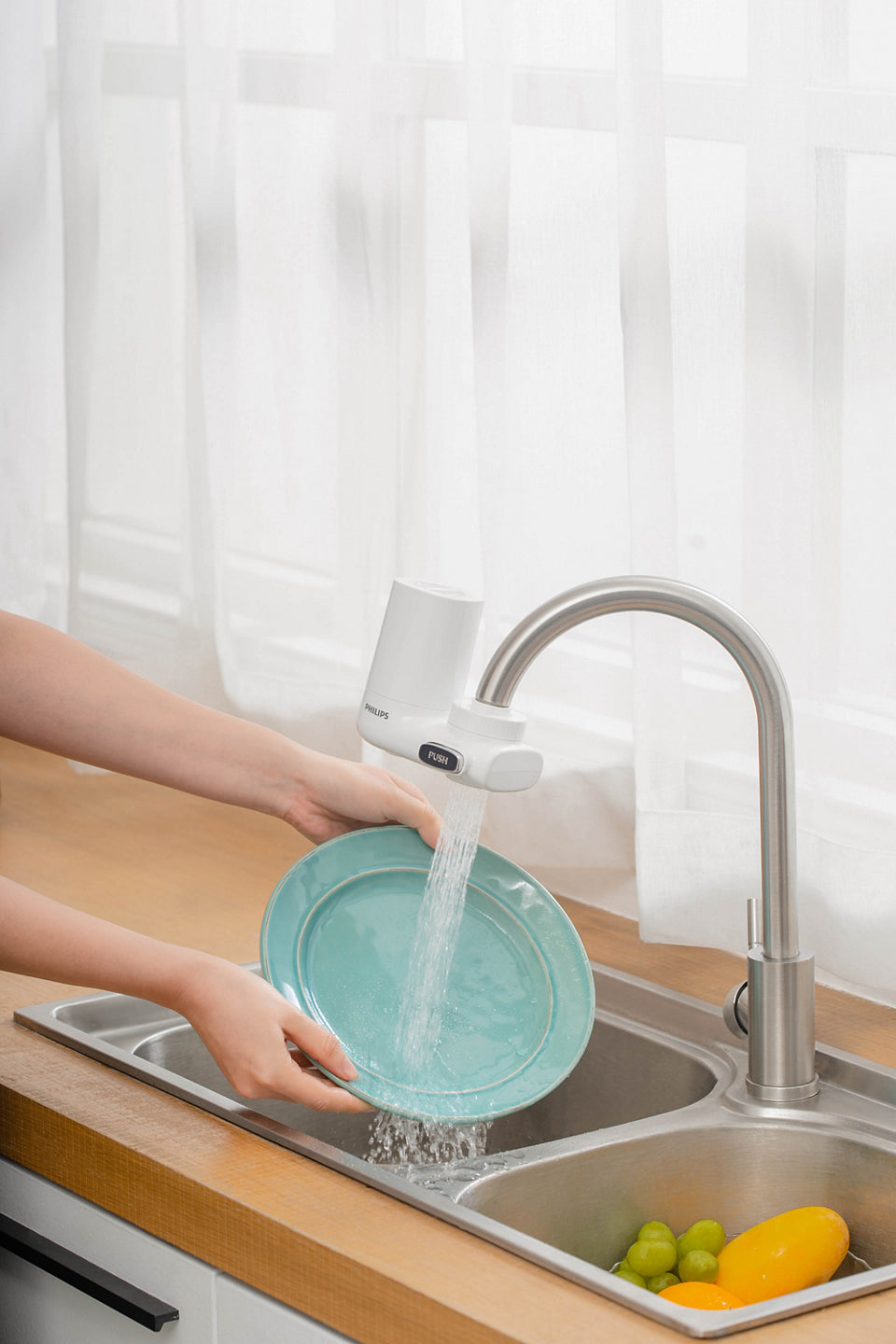 Philips AWP3703/10 filtre à eau Filtre à eau pour robinet Blanc