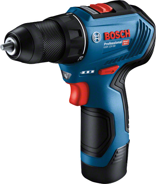 Bosch Bosch GSR 12V-30 Professional 1600 tr/min Bleu