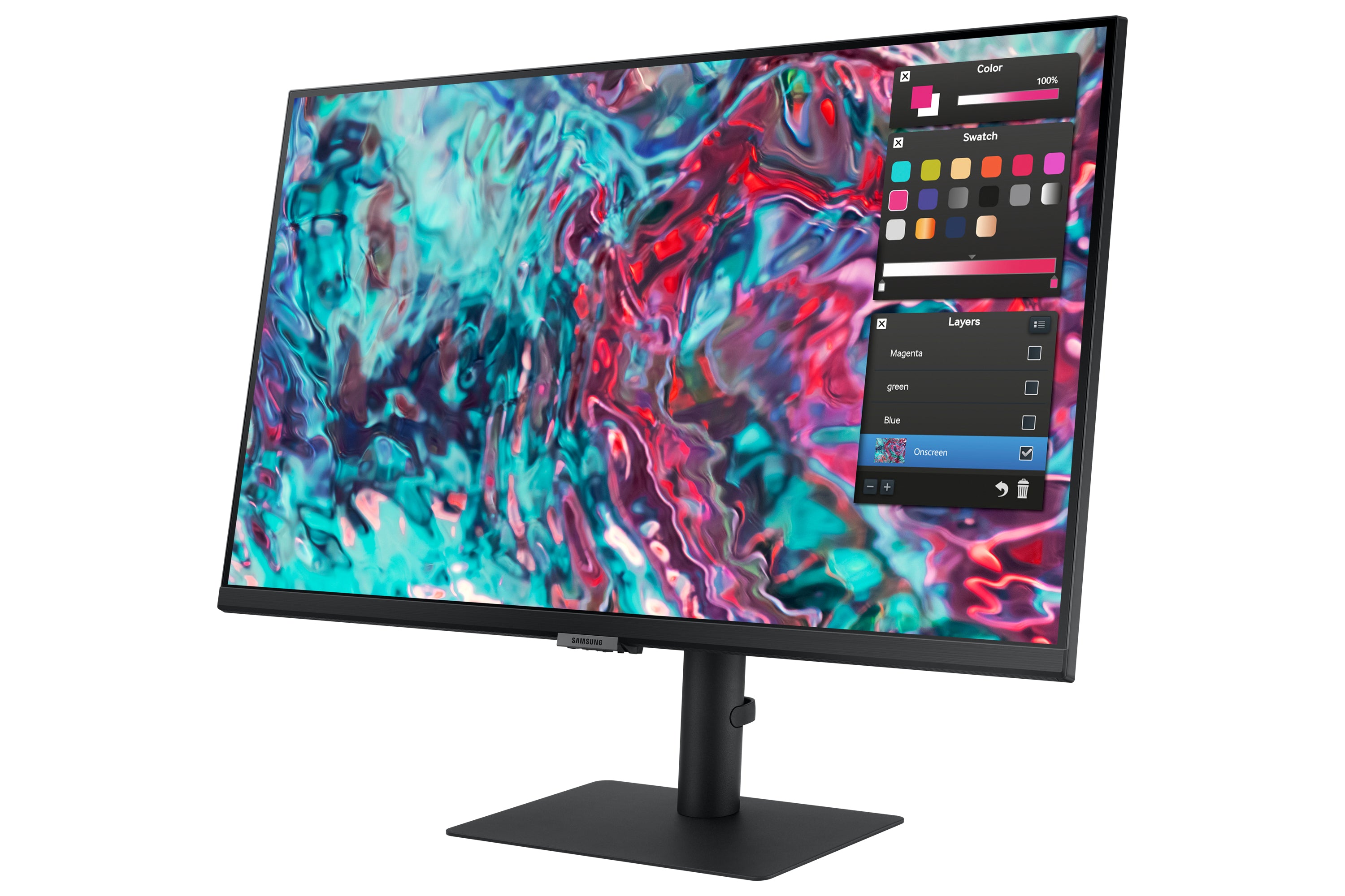 Samsung S80TB écran plat de PC 68,6 cm (27") 3840 x 2160 pixels 4K Ultra HD LED Noir