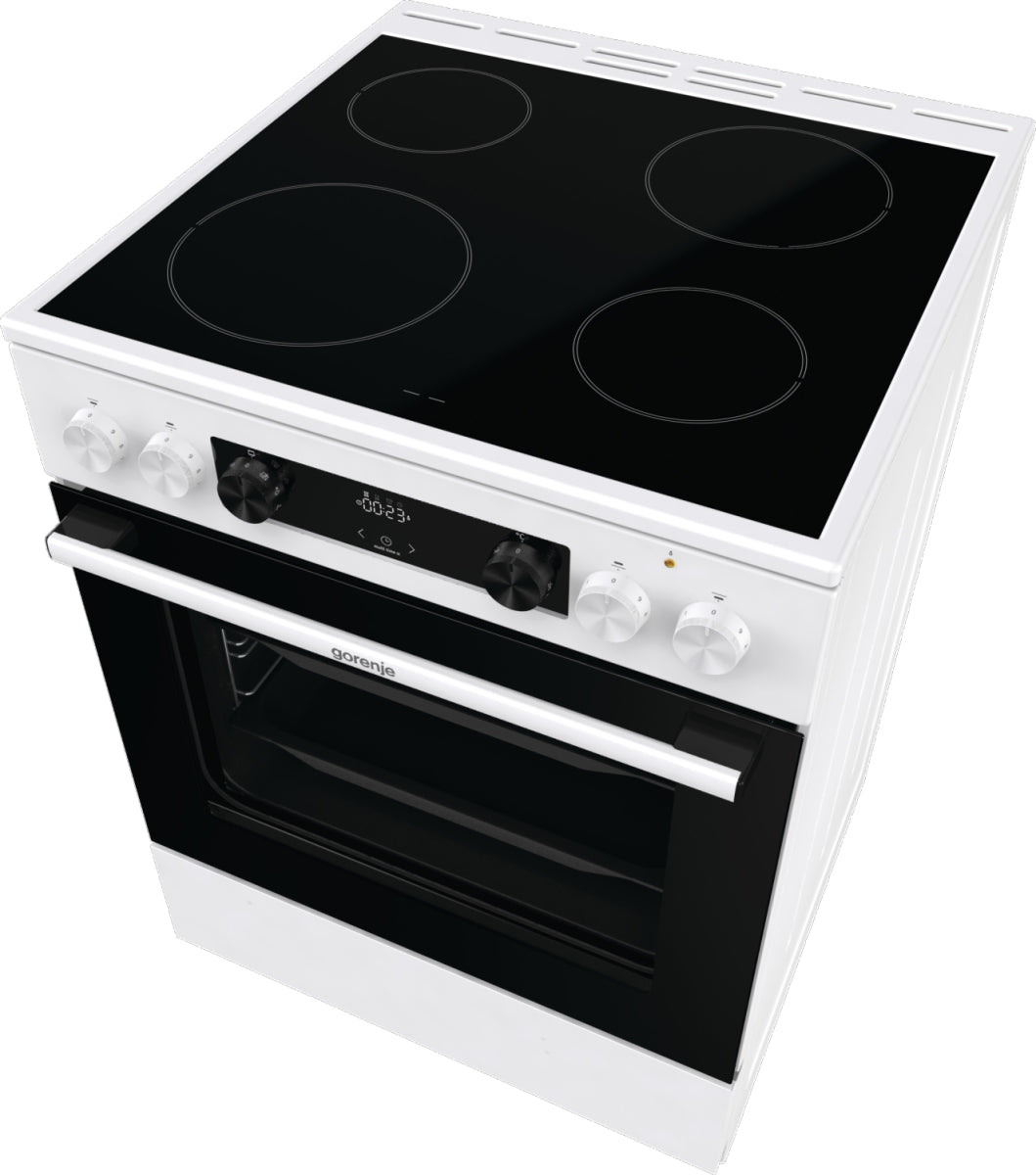 Gorenje GEC6C40WD Cuisinière Electrique Céramique Blanc