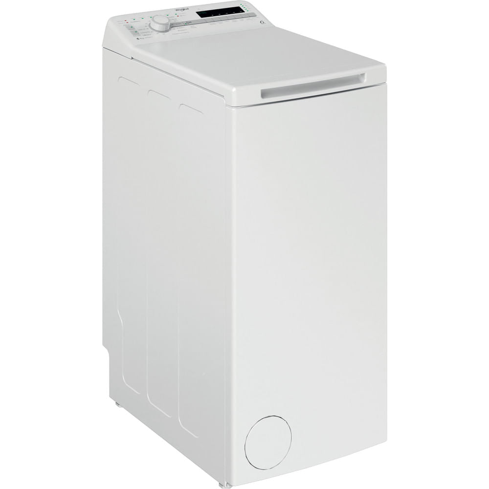 Whirlpool TDLR 6040S PL/N machine à laver Charge par dessus 6 kg 951 tr/min Blanc
