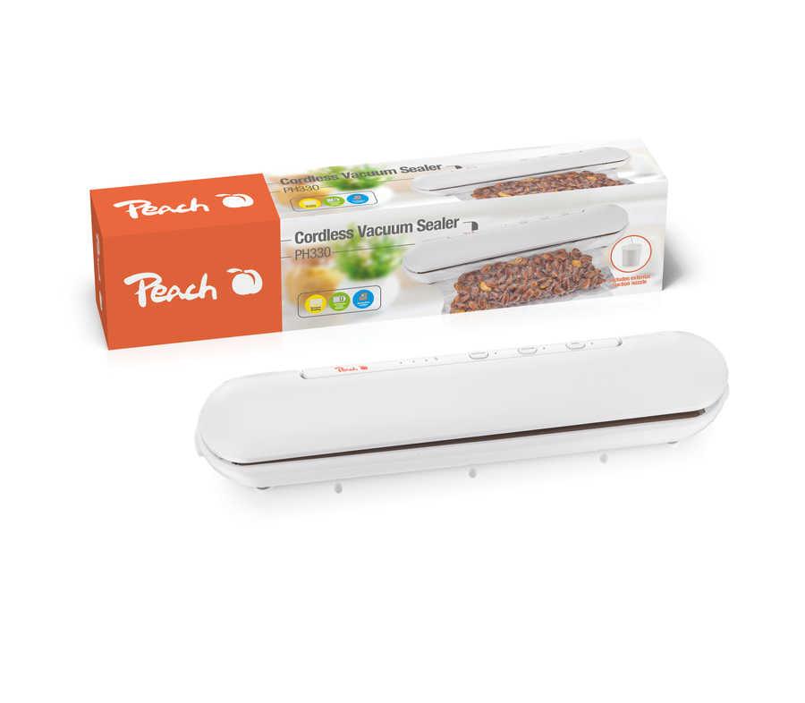 Appareil à Emballage sous Vide PH330, -550 mbar, Blanc