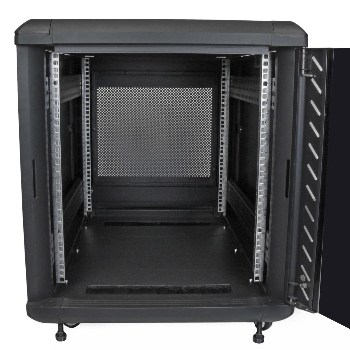 StarTech.com Armoire Rack Serveur 12U 19" Verrouillable avec Roulettes et Rails Ajustables