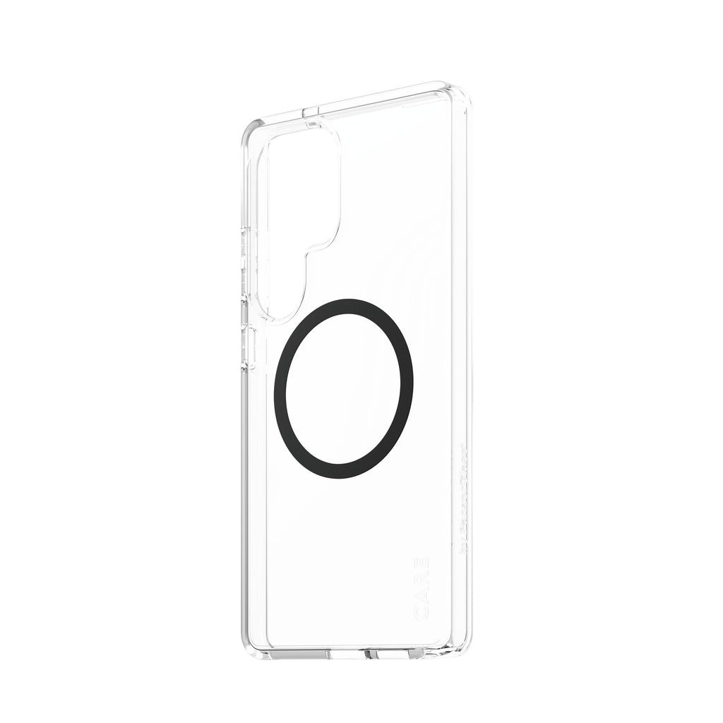 PanzerGlass PanzerGlass CARE™ by ® Urban Combat Case Transparent w. Black Qi Compatible Samsung Galaxy S25 Ultra coque de protection pour téléphones portables Housse