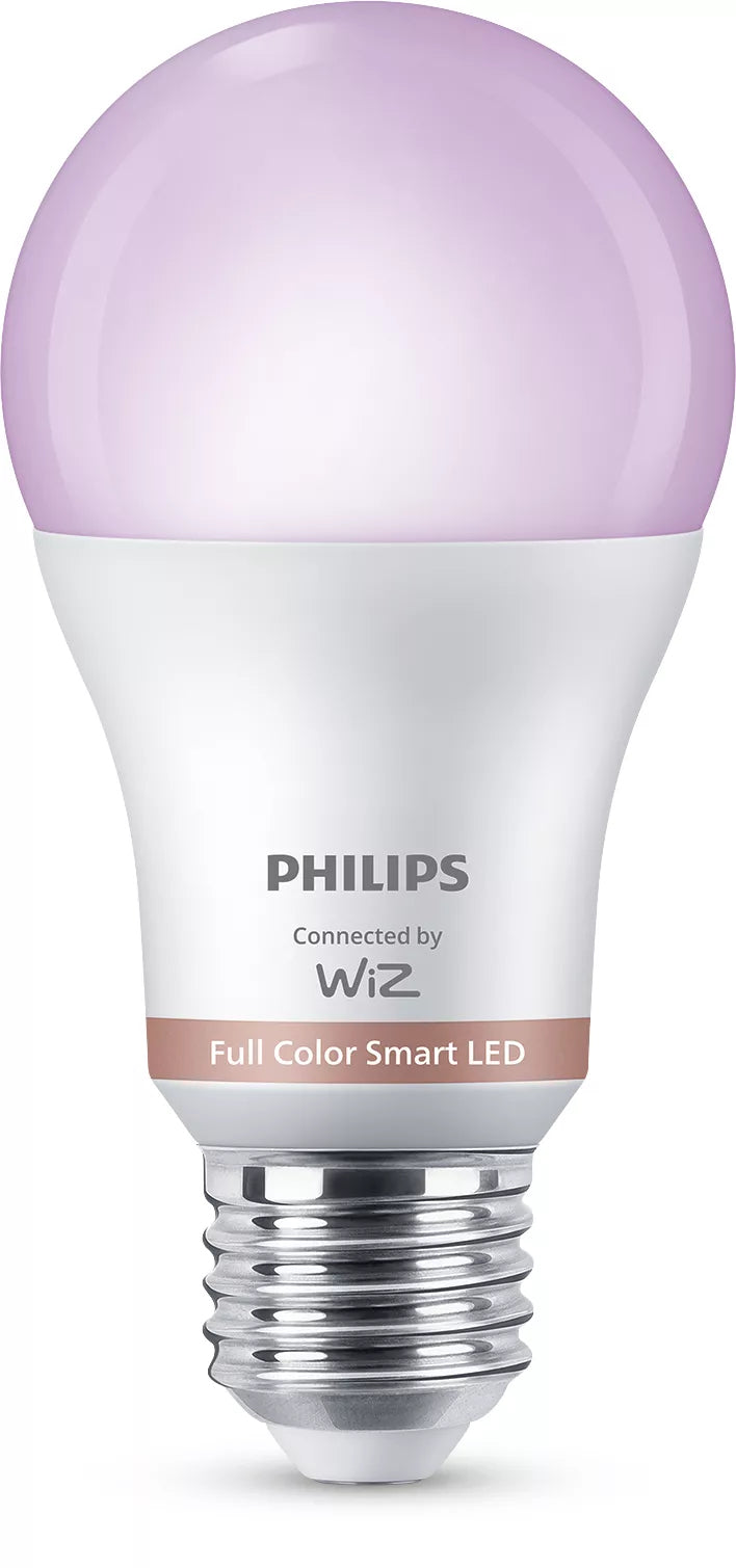 Philips Ampoule RGB LED connectée A60, base E27, 806 lm