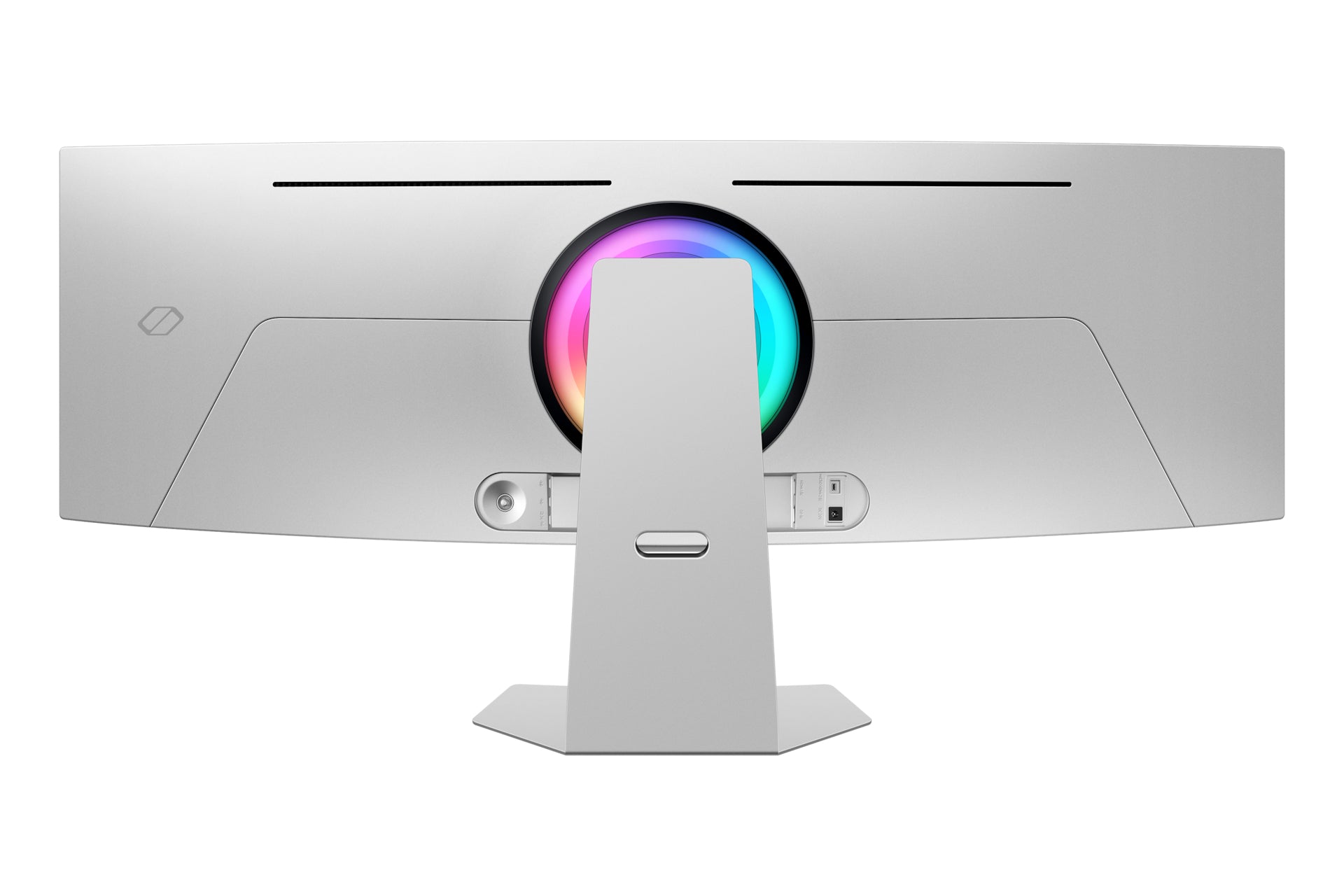 Samsung Samsung G95SD écran plat de PC 124,5 cm (49") 5120 x 1440 pixels Dual QHD OLED Argent