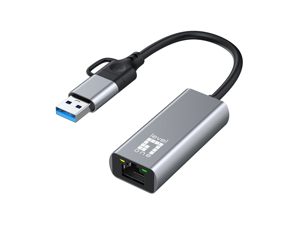 LevelOne USB-0423 carte réseau Ethernet 2500 Mbit/s - vue 2