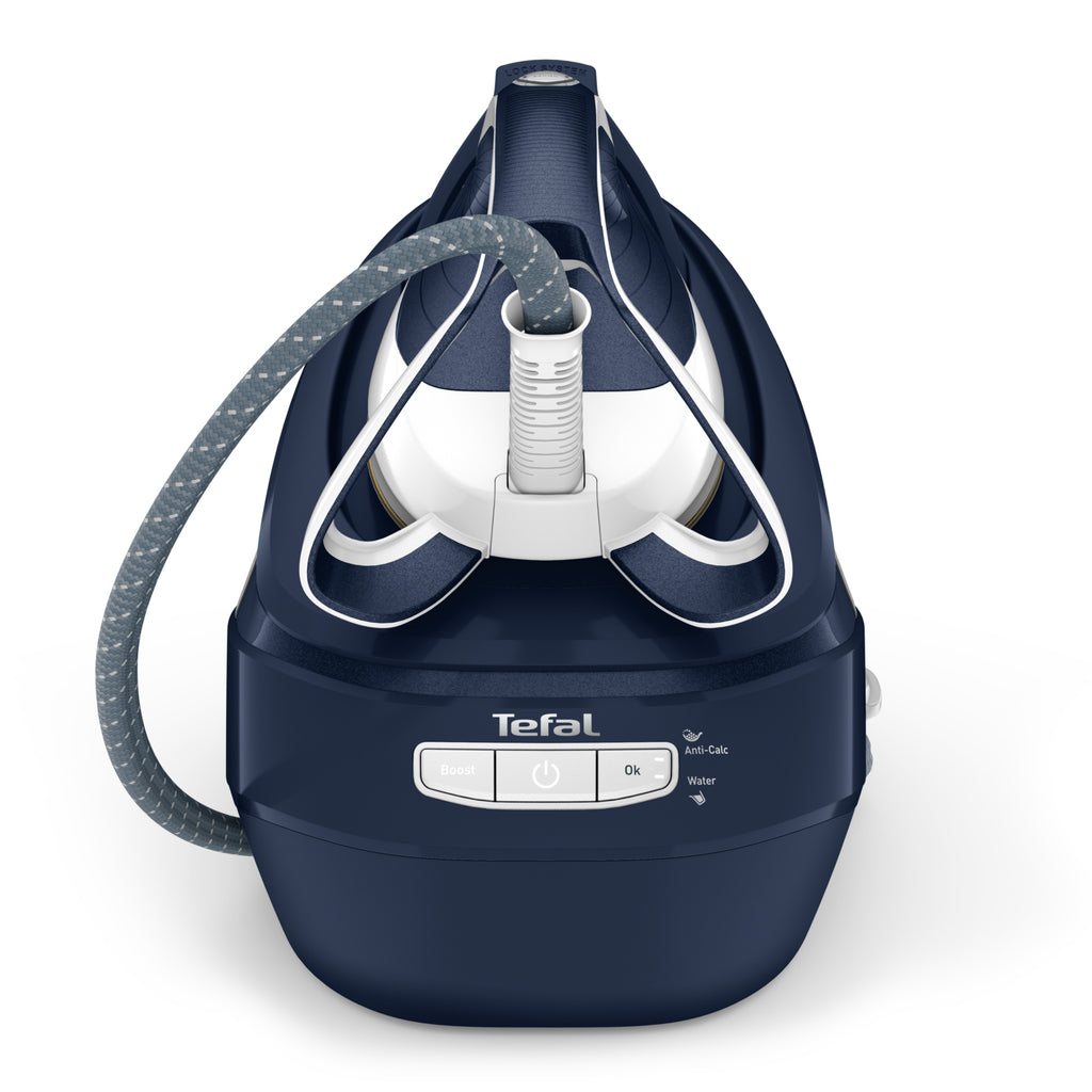 Tefal Pro Express Ultimate II GV9720 1,2 L Durilium Airglide Autoclean Ultra Thin soleplate Bleu, Blanc