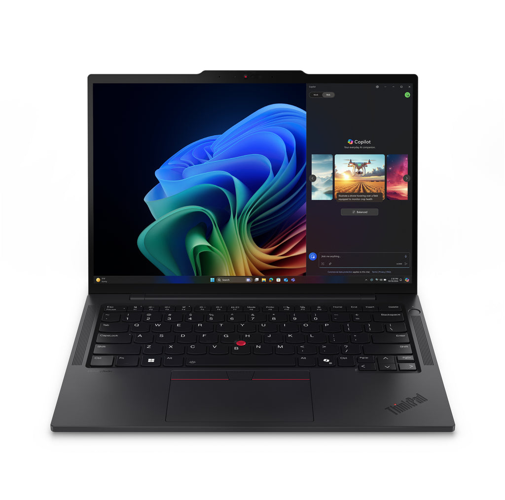Lenovo ThinkPad T14s Gen 6 (AMD) Copilot+ PC AMD Ryzen AI 7 350 Ordinateur portable 35,6 cm (14") WUXGA 32 Go LPDDR5x-SDRAM 1 To SSD Wi-Fi 7 (802.11be) Windows 11 Pro Allemand Noir