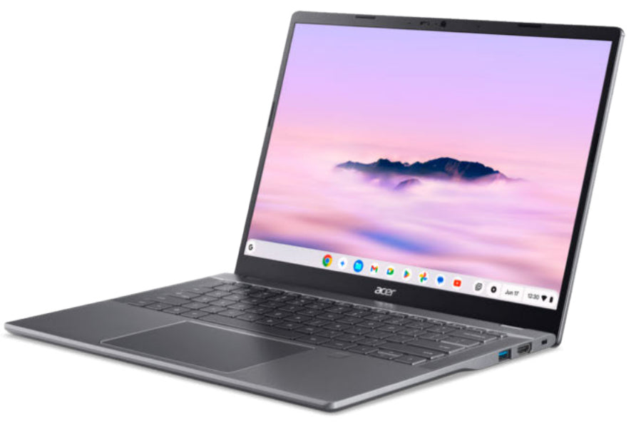 Acer Chromebook CBE594-2-TCO-388Z Intel Core 3 100U 35,6 cm (14") WUXGA 8 Go LPDDR5x-SDRAM 256 Go SSD Wi-Fi 7 (802.11be) ChromeOS Gris QWERTZ Allemand