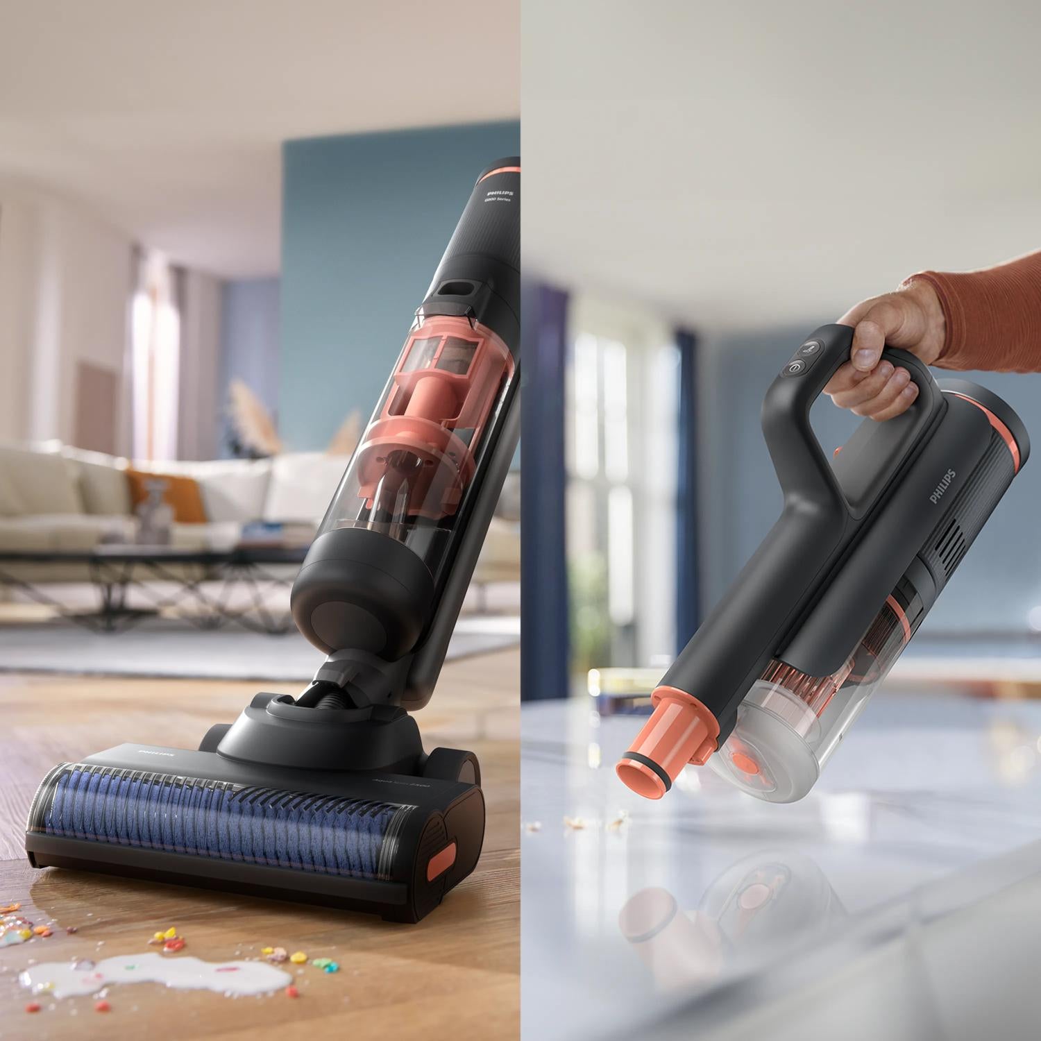 Philips 6000 series Vacuum & Wash sans fil série 6000