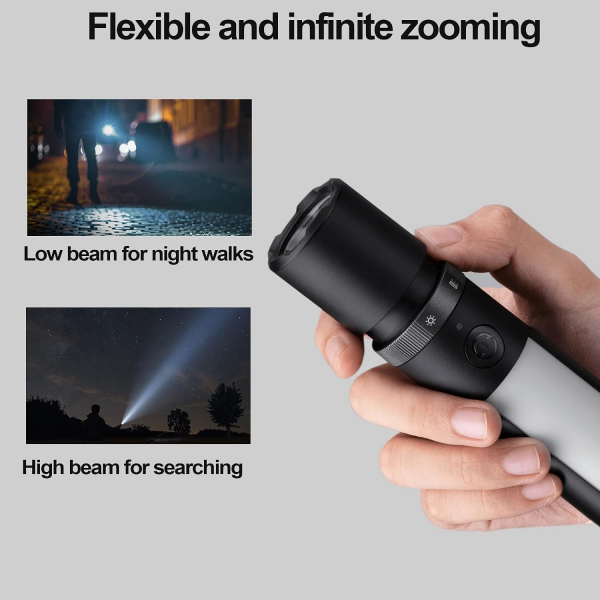 Xiaomi Flashlight Mi Multifunction, 1000lm, IPX4, Black BHR7004GL
