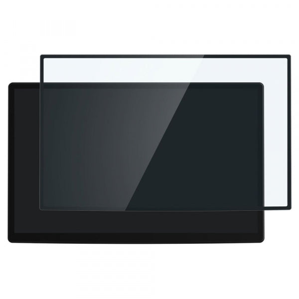 Spigen Tempered Glass Screen Protector GlastR EZ FIT for Tesla X / S (2022 - 2021) Car Navigation, Black AGL04688