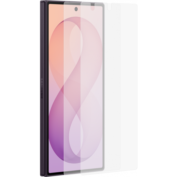 Samsung Front Cover Clear Screen Protector Anti-reflecting for Samsung Galaxy Z Fold8 Ultra F976, 2-Pack, Outer EF-UF976CTEGWW