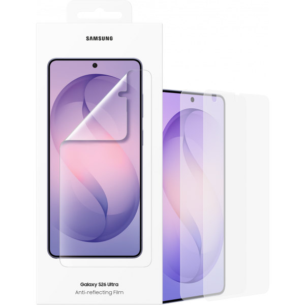Samsung Front Cover Clear Screen Protector Anti-reflecting for Samsung Galaxy S26 Ultra S948, 2-Pack EF-US948CTEGWW
