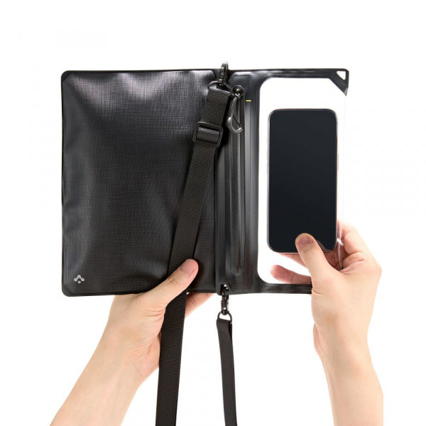 Spigen Waterproof Bag and Phone Pouch Case Crossbag, Black AMP09746