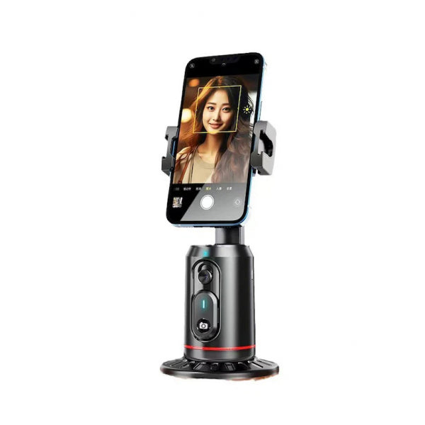 XO Design Stand Phone SS16 Face Tracking 360, Black