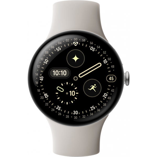 Google Pixel Watch 4, 45mm, Wi-Fi, Porcelain GA09308-EU