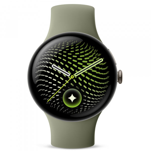 Google Pixel Watch 5, 41mm, Wi-Fi, Satin Pyrite Olive GA11567-DE