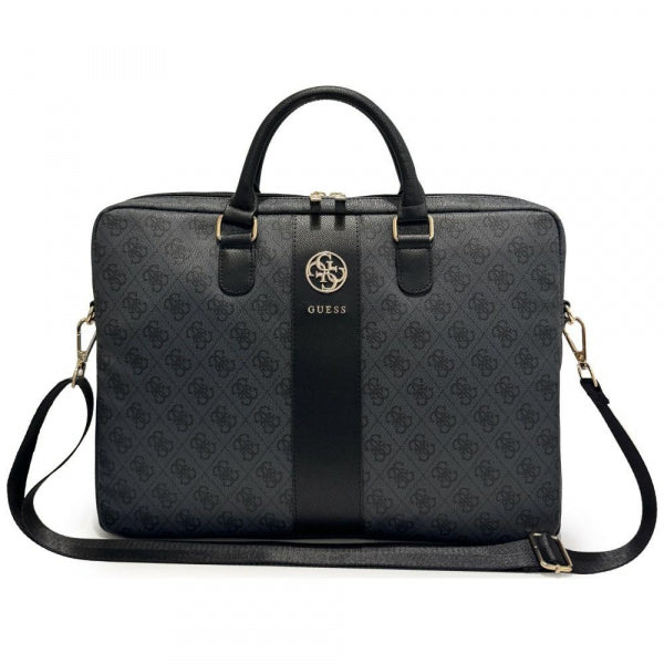 Guess Bag 4G Round Classic Logo for 16inch Laptop, Black